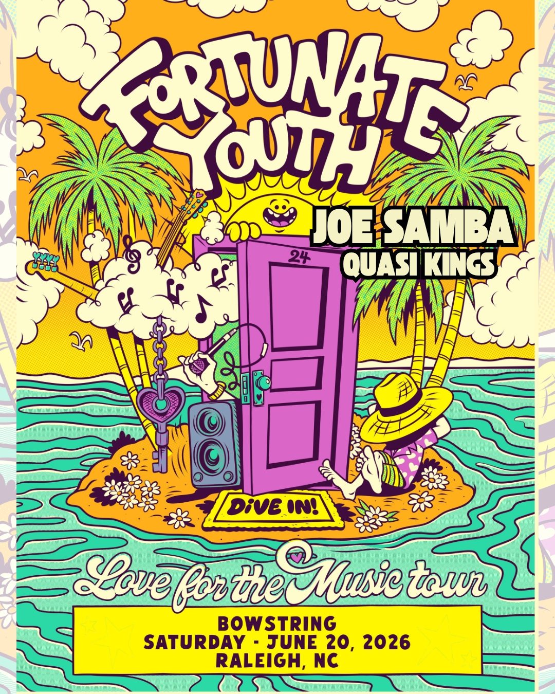 Fortunate Youth With Joe Samba + Quasi Kings